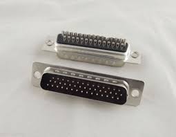 D-SUB male  44 Pin Three Row Solder Type